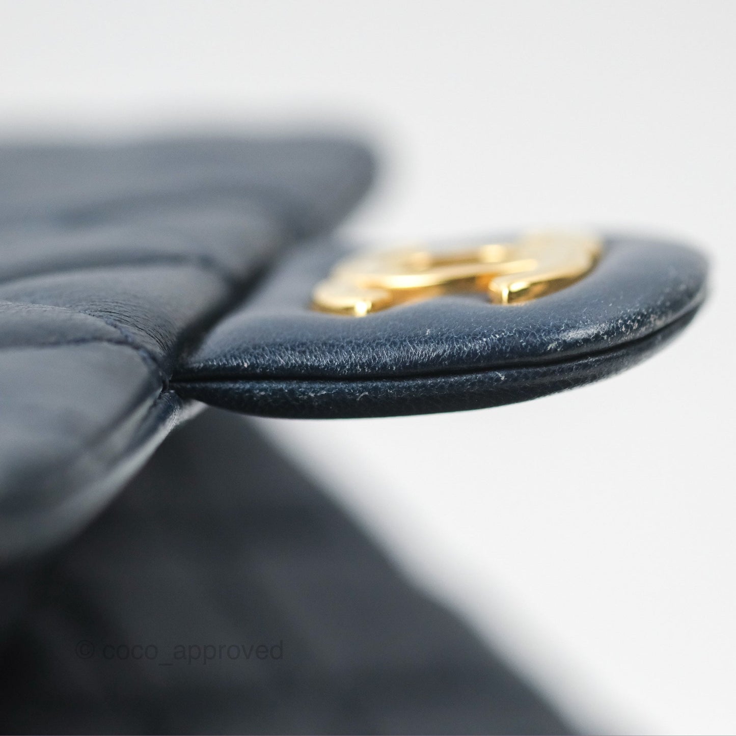 Chanel Mini Navy Calfskin Urban Spirit Backpack ⁣⁣⁣⁣⁣⁣⁣⁣⁣⁣⁣⁣⁣⁣Gold Hardware