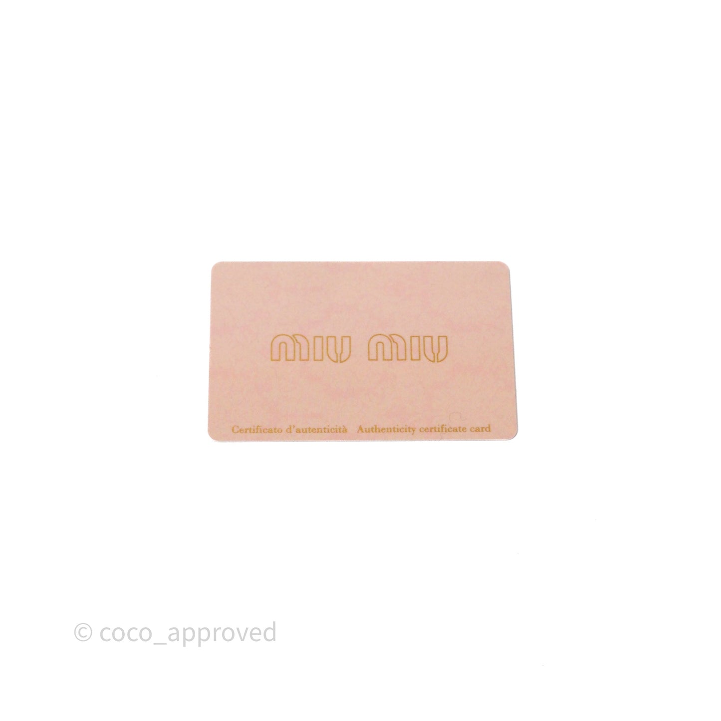 Miu Miu Bumbag Burgundy/Pink Gold Hardware