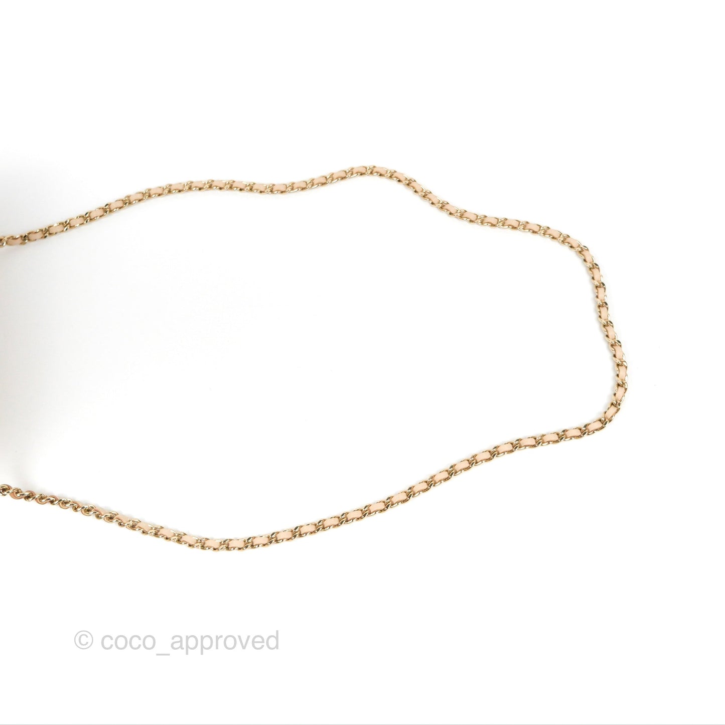 Chanel Vanity Rectangular Top Handle Ecru/Beige Lambskin Gold Hardware 23P