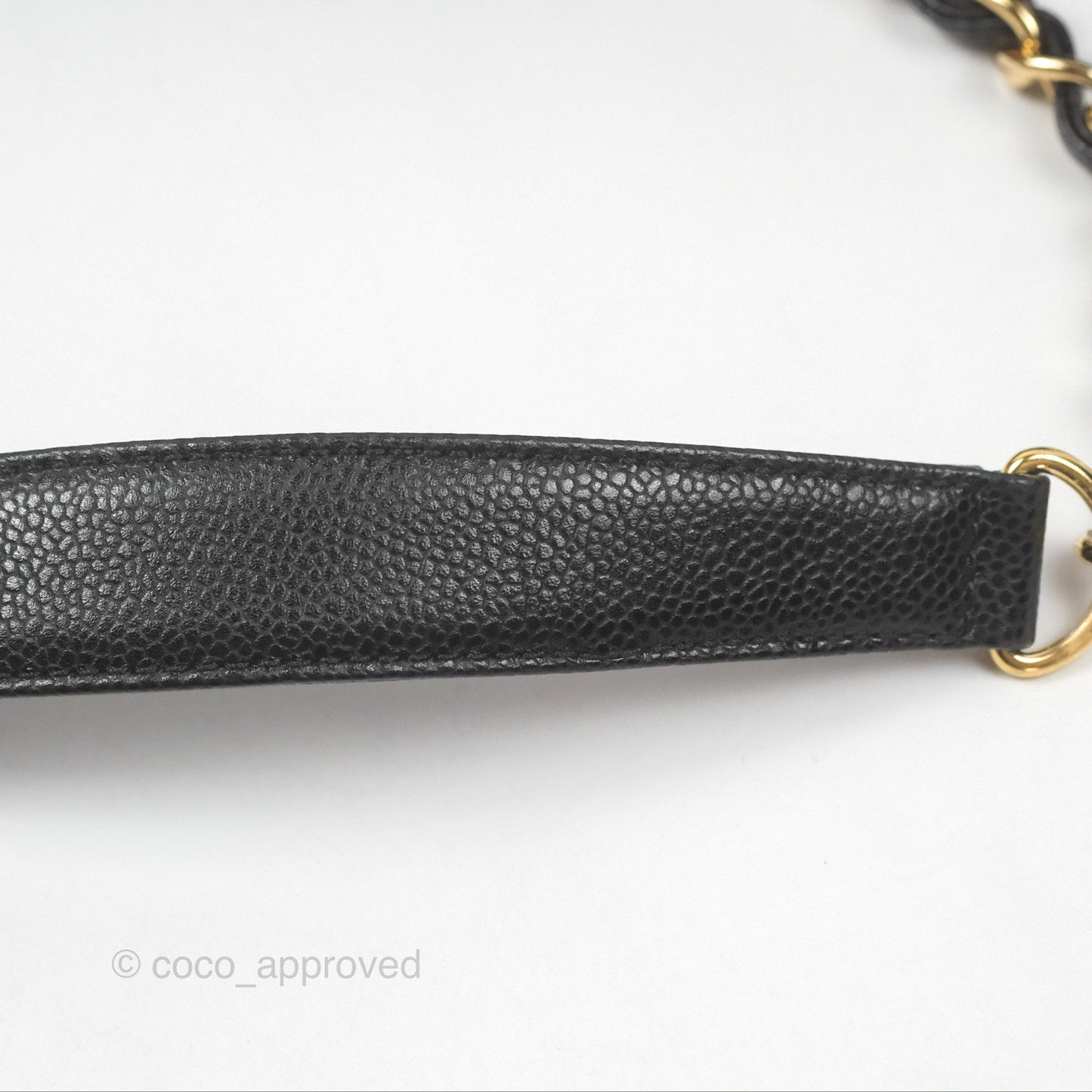 Chanel GST Black Caviar Gold Hardware