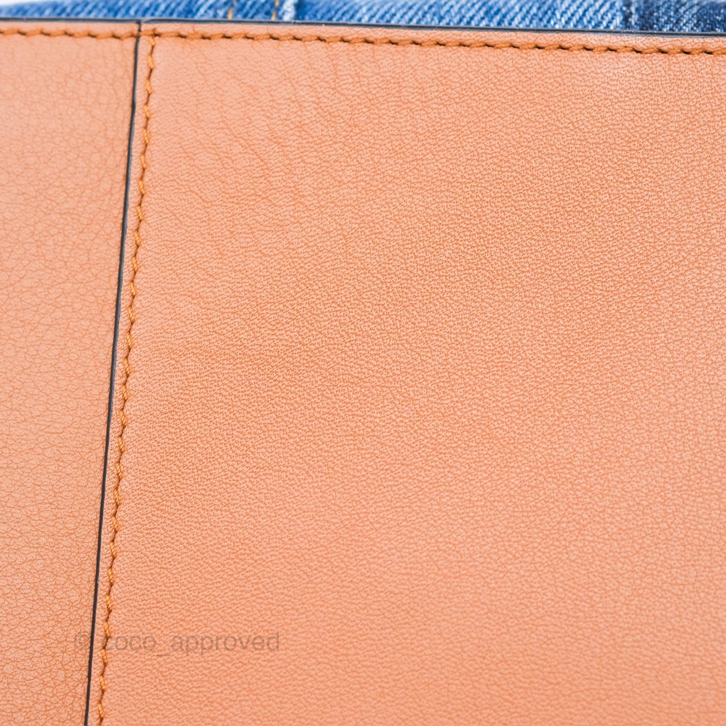 Loewe Small Hammock Shoulder Bag Denim Tan