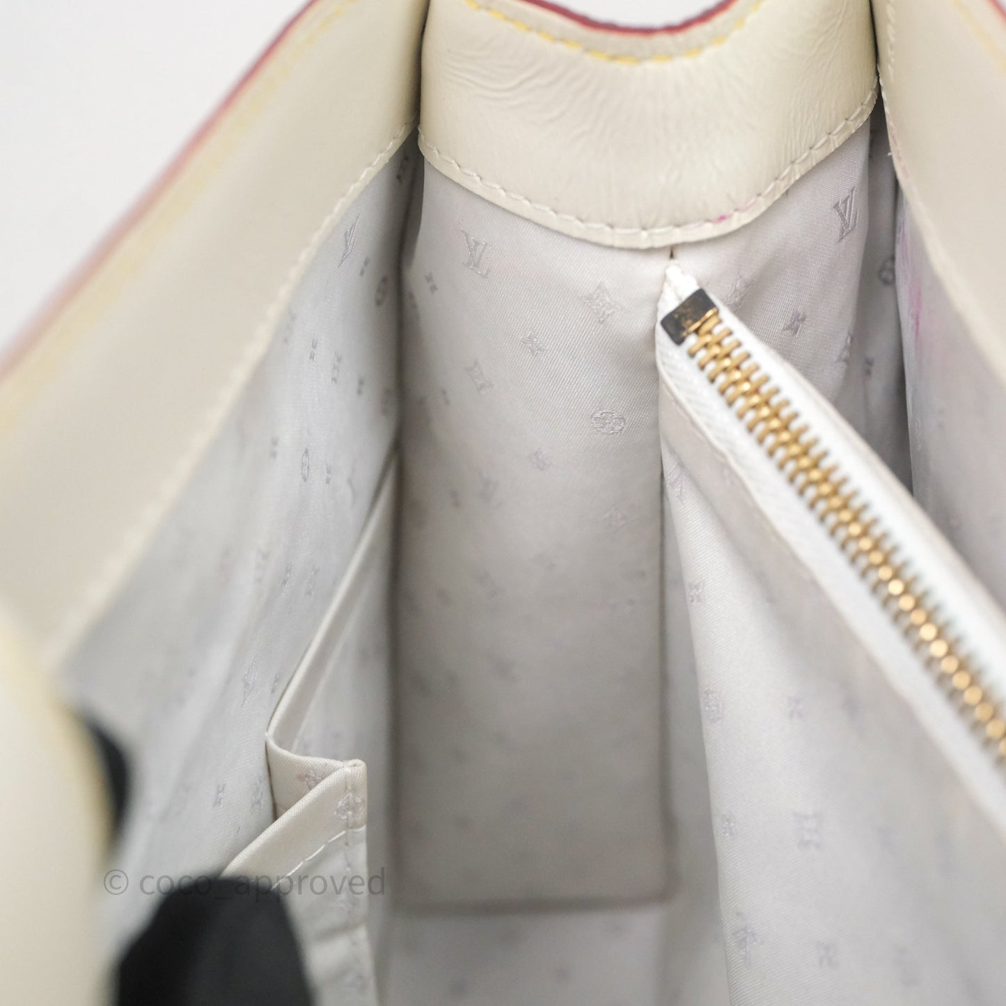 Louis Vuitton Le Fabuleux Bag White Suhali