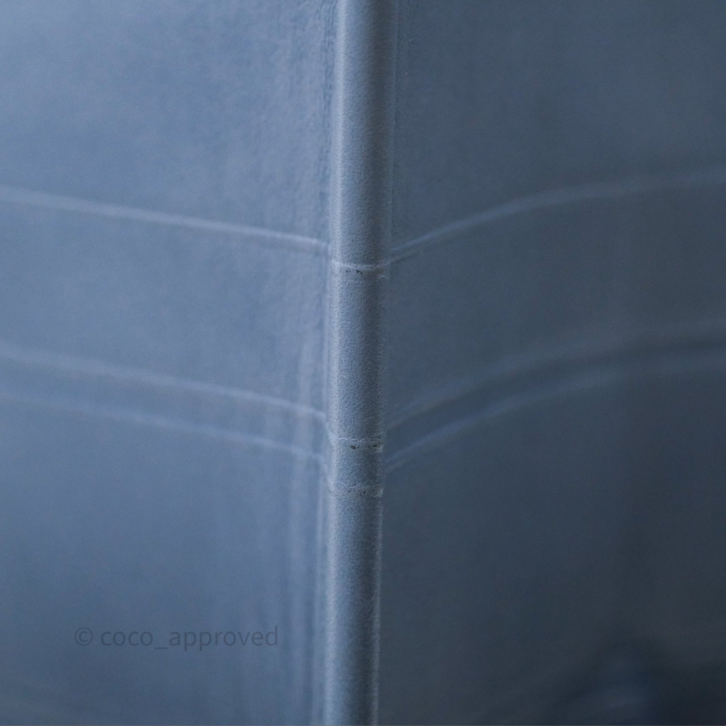 Christian Dior Medium Book Tote Blue Calfskin