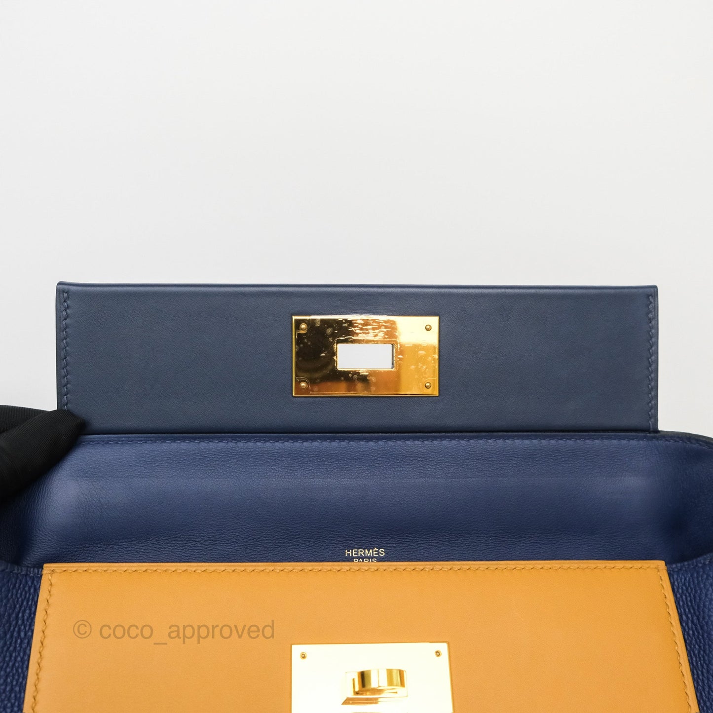 Hermès 24/24 29 Multicolor Bleu Saphir Navy Sesame TM/Swift Gold Hardware