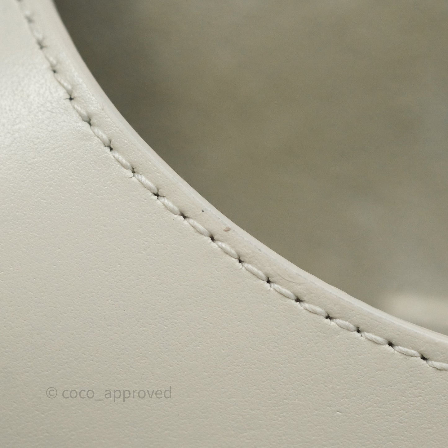 Christian Dior Medium Bobby Flap White Box Calfskin