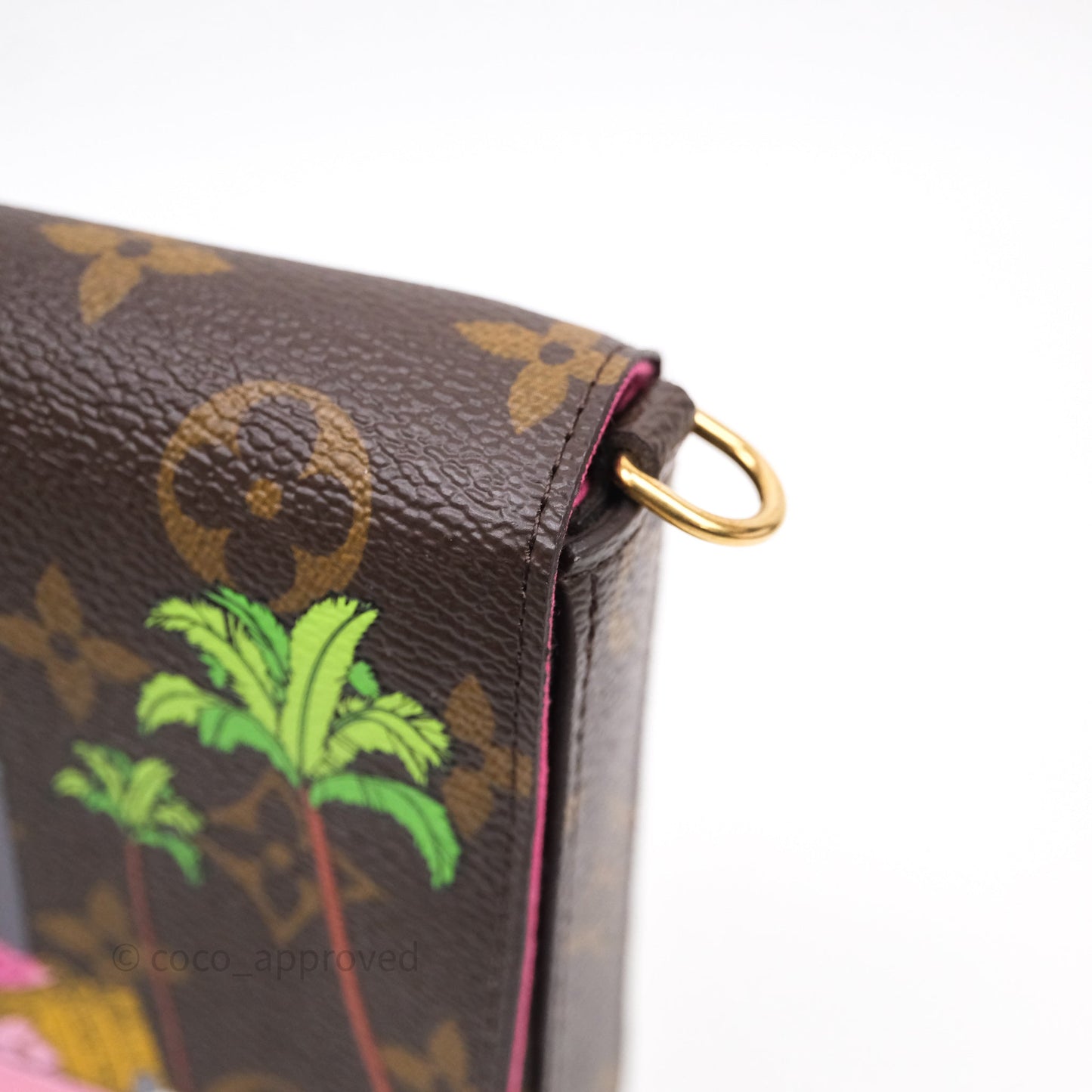 Louis Vuitton Félicie Pochette Hollywood XMAS Monogram