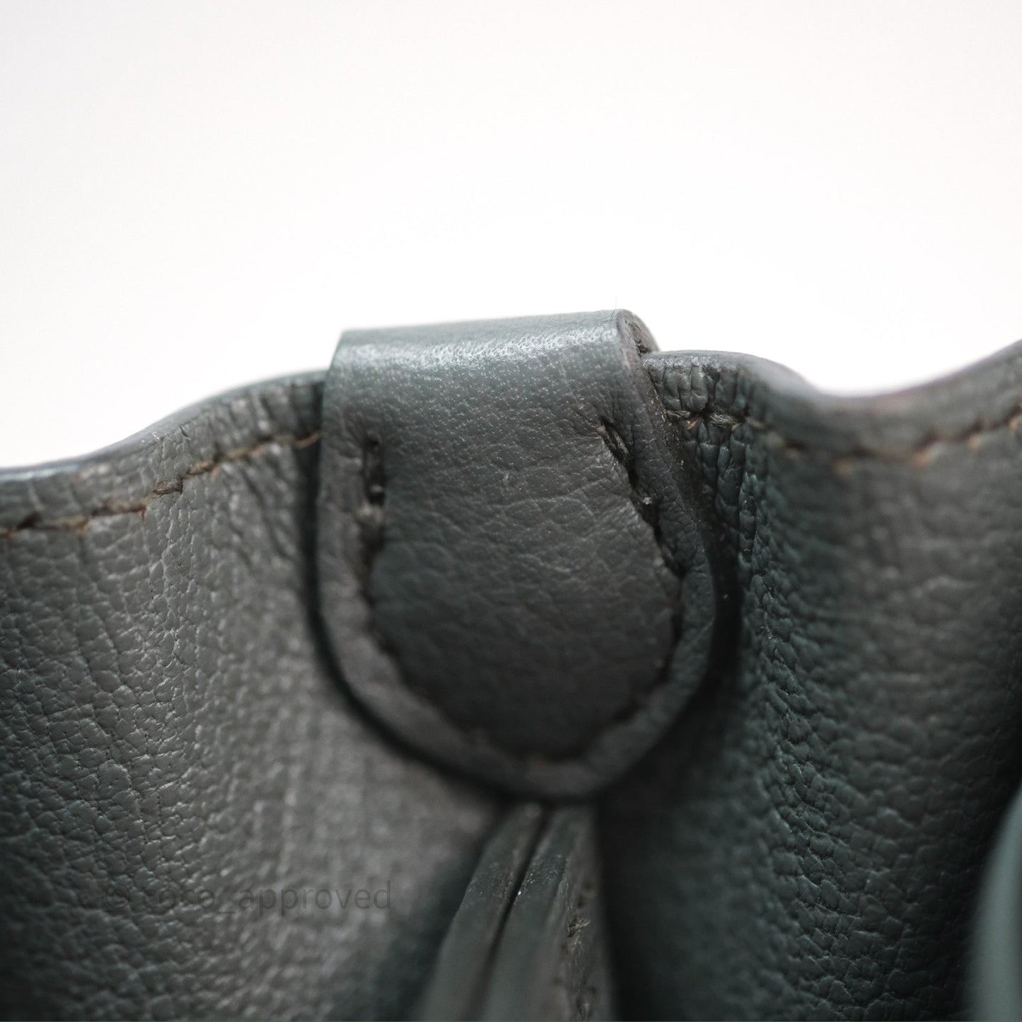 Hermès Roulis Mini 18 Vert Amancde 63 Evercolor Gold Hardware