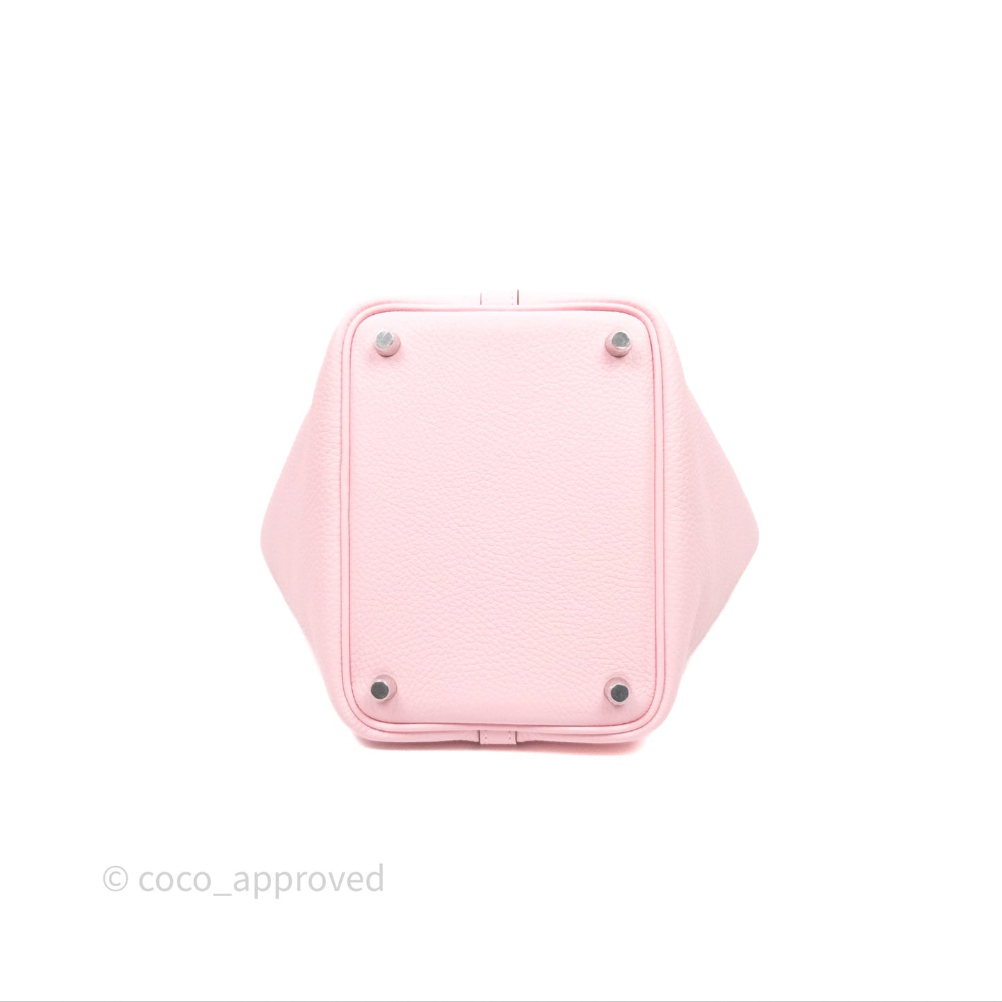 Hermès Picotin 18 Rose Sakura 3Q Clemence Palladium Hardware