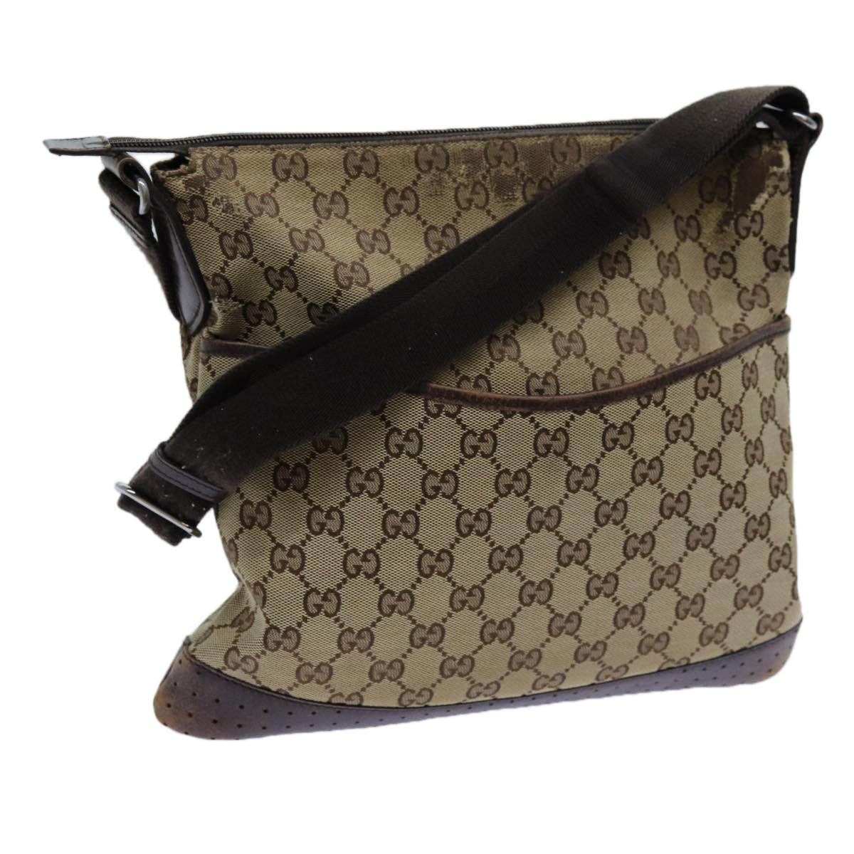 Luxury Gucci Trending 2025 GG Canvas Shoulder Bag Beige  71027