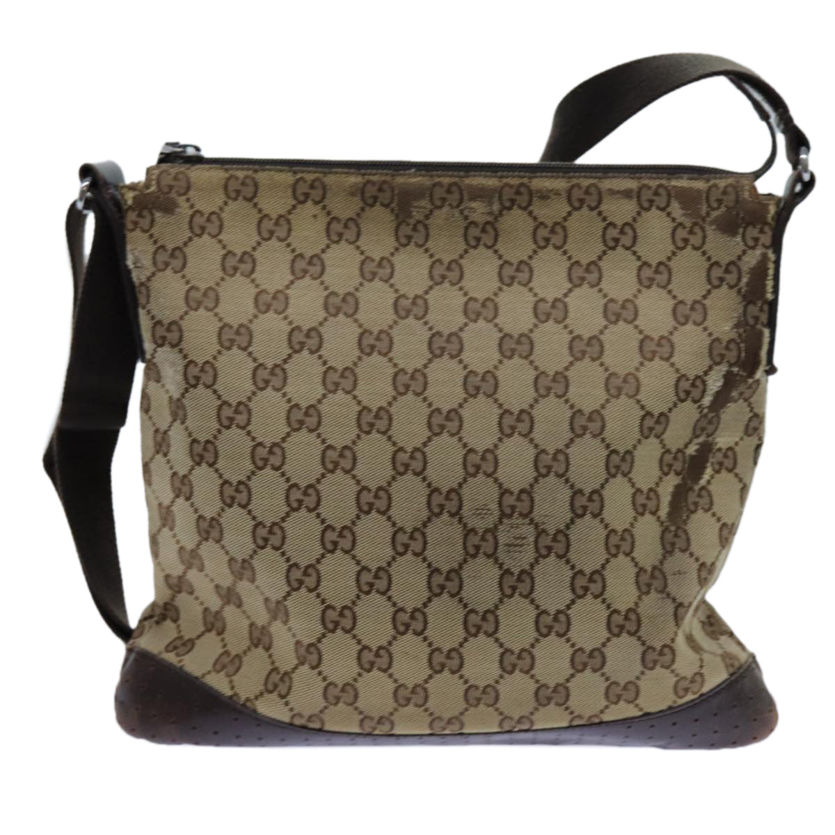 Luxury Gucci Trending 2025 GG Canvas Shoulder Bag Beige  71027
