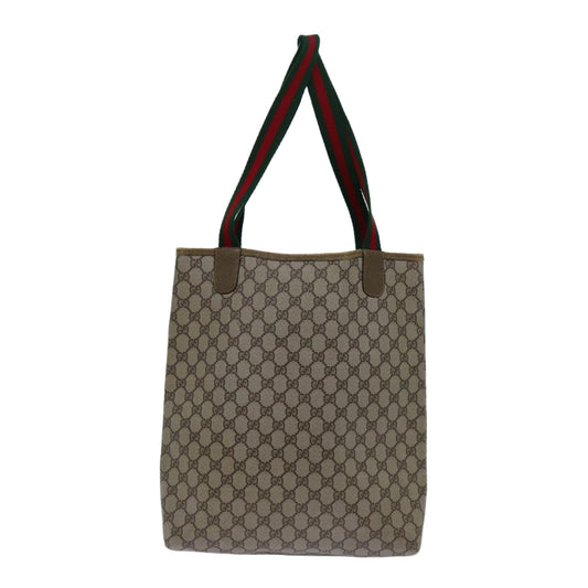 Luxury Gucci Trending 2025 GG Canvas Web Sherry Line Tote Bag PVC Beige Green Red  71028