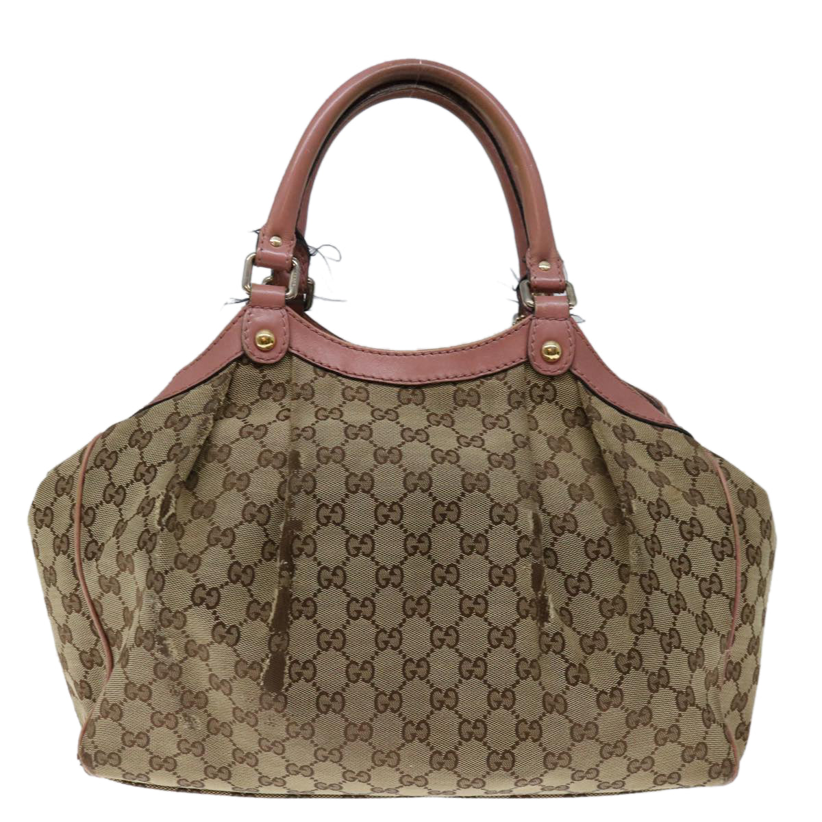 Luxury Gucci Trending 2025 GG Canvas Hand Bag Beige Pink  71094