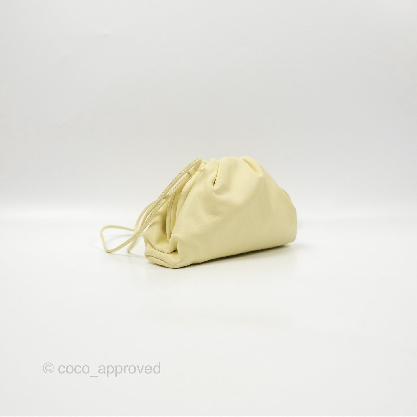 Bottega Veneta Butter Calfskin The Mini Pouch Zest Washed