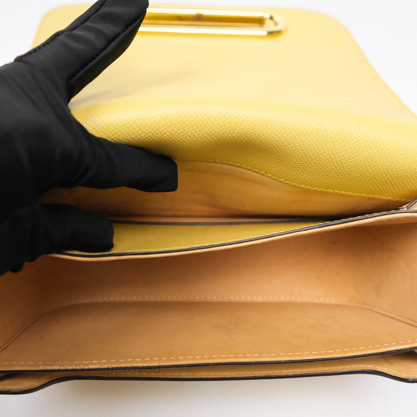 Delvaux Lingot Bag Pollen Alpina Calfskin