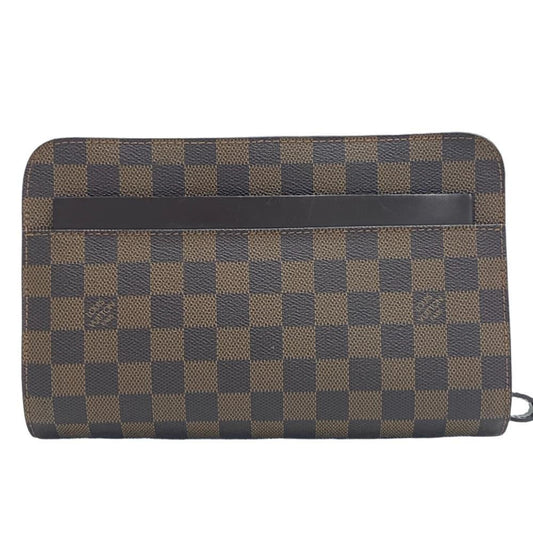 Louis Vuitton Saint Louis  Leather Clutch Bag ()