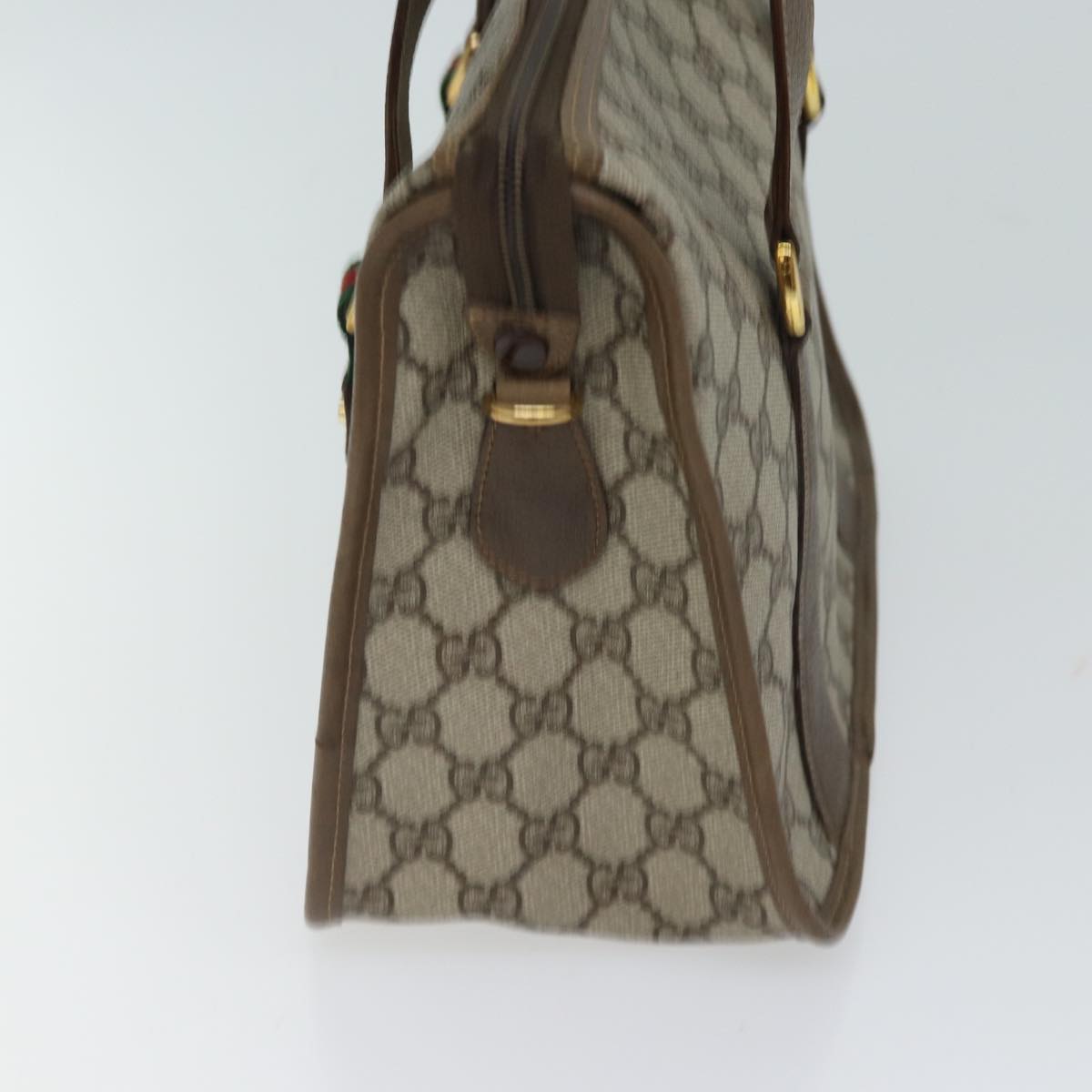 Luxury Gucci Trending 2025 GG Canvas Web Sherry Line Hand Bag PVC 2way Beige Green Red  71167