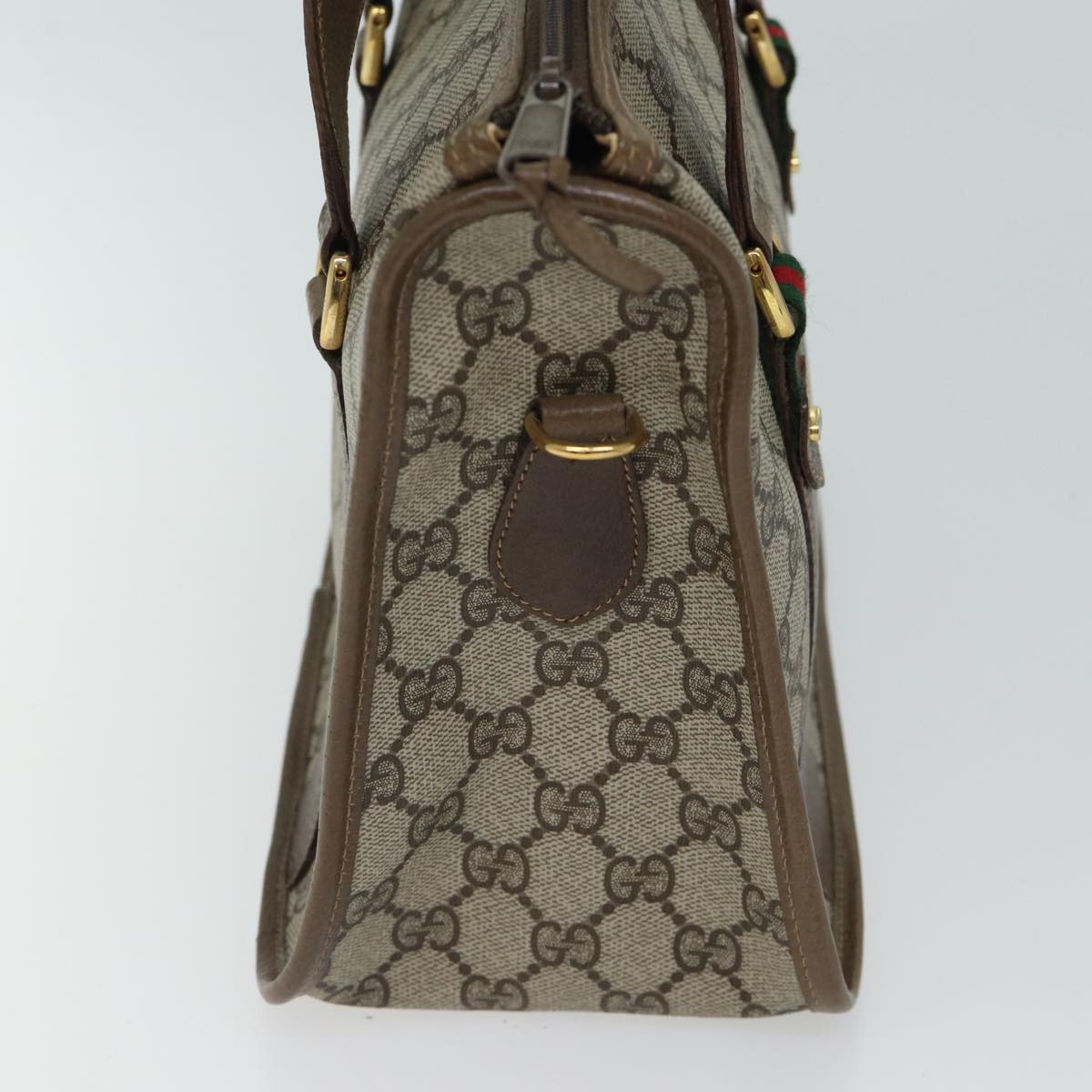Luxury Gucci Trending 2025 GG Canvas Web Sherry Line Hand Bag PVC 2way Beige Green Red  71167