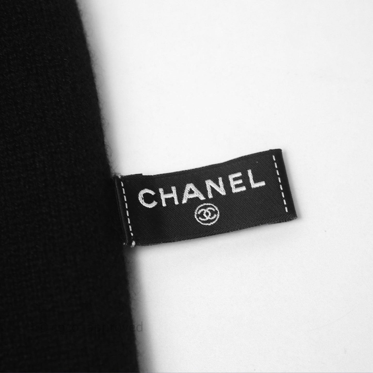 Chanel Cashmere Printed Knit Beanie