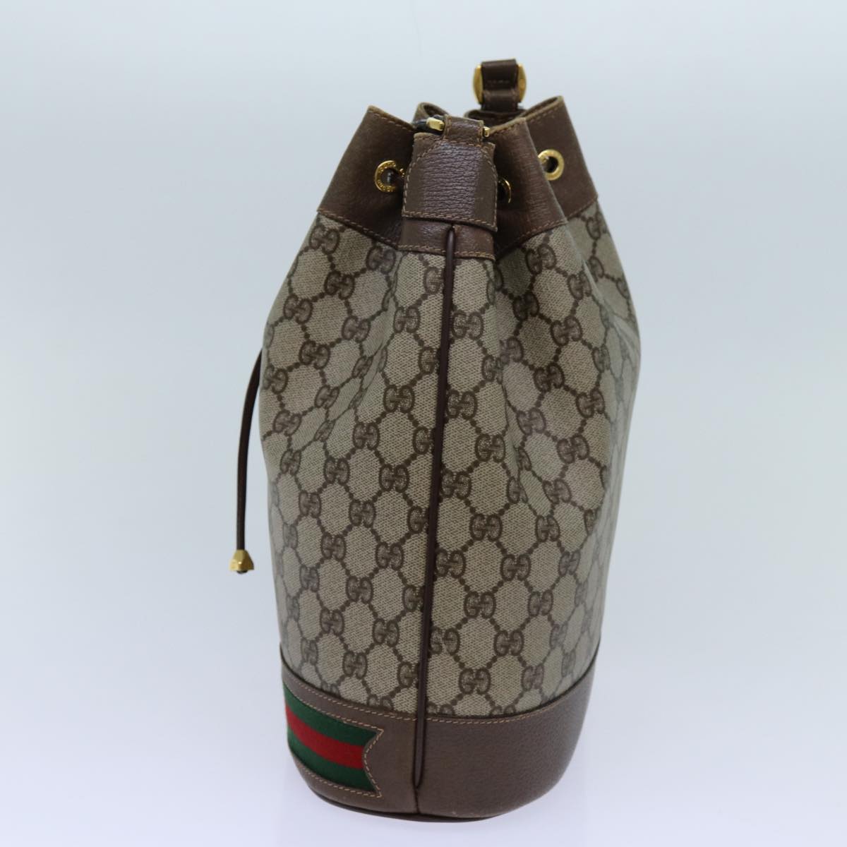 Luxury Gucci Trending 2025 GG Canvas Web Sherry Line Shoulder Bag PVC Beige Green Red  71174