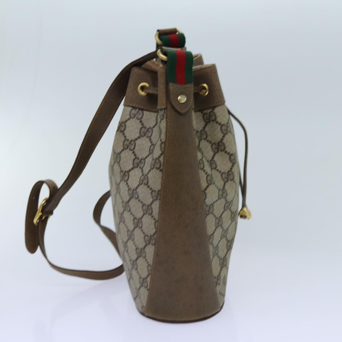 Luxury Gucci Trending 2025 GG Canvas Web Sherry Line Shoulder Bag PVC Beige Green Red  71175