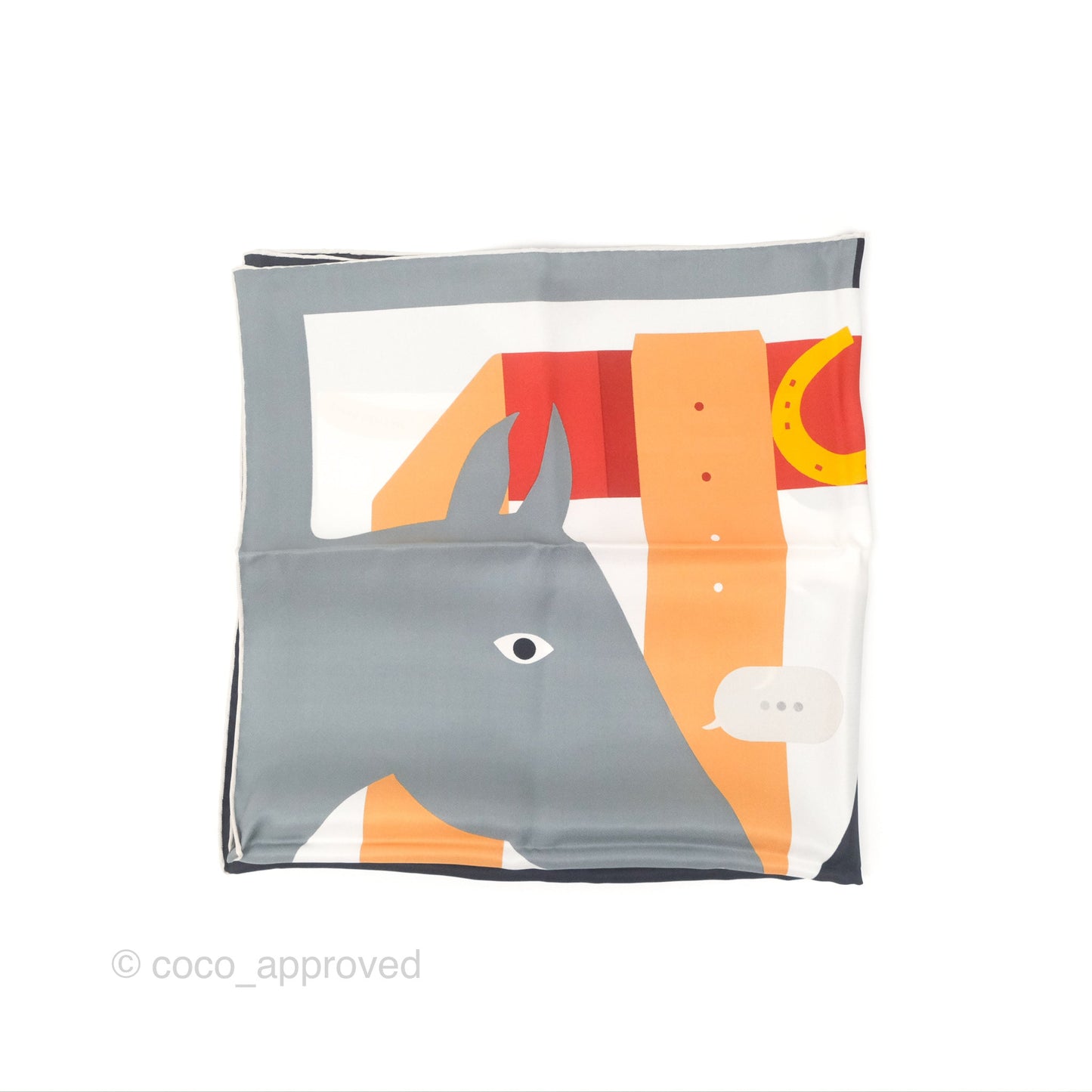 Hermes Is This a Love Story? Silk Scarf 70