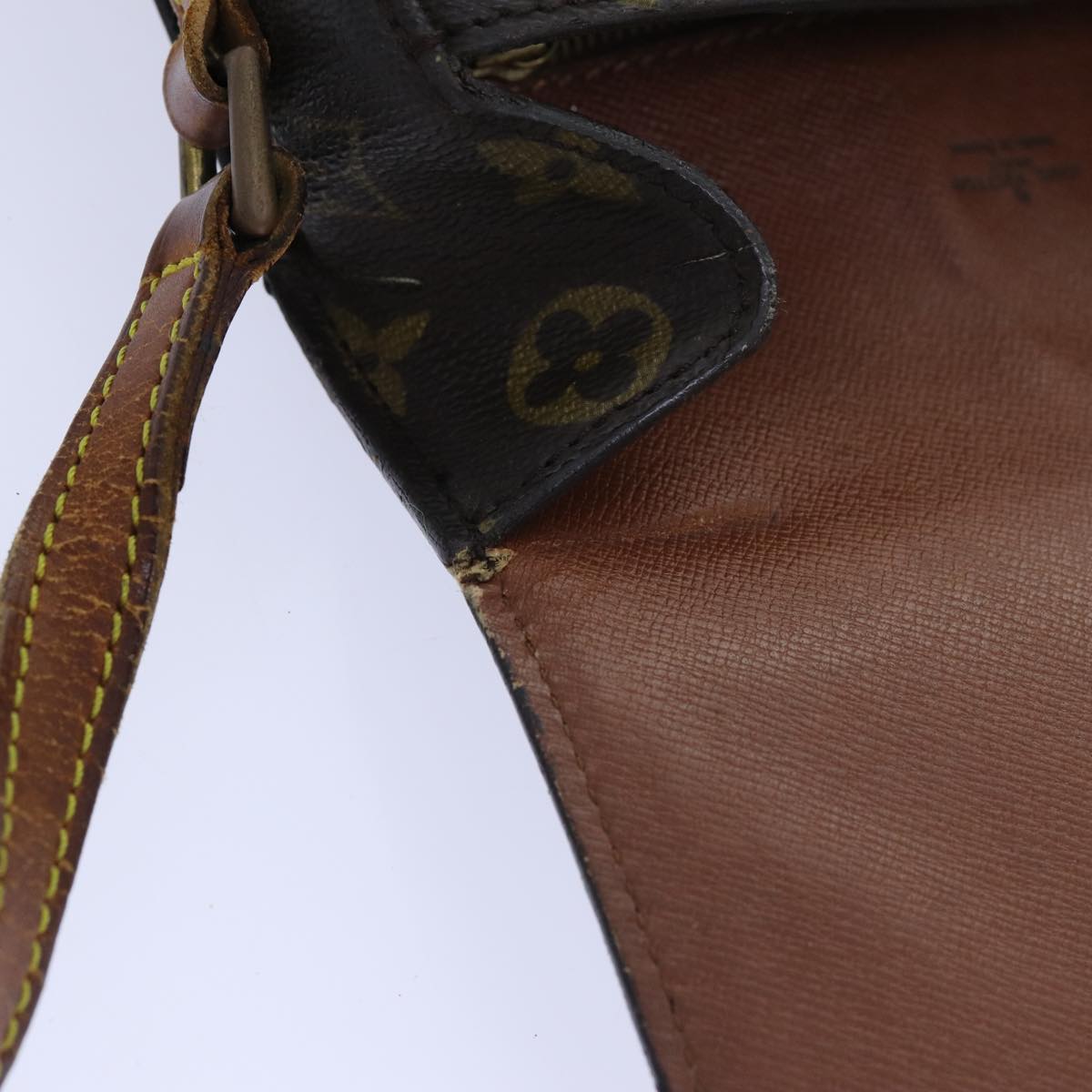 LOUIS VUITTON Monogram Saint Cloud MM Shoulder Bag M51243 LV 71218