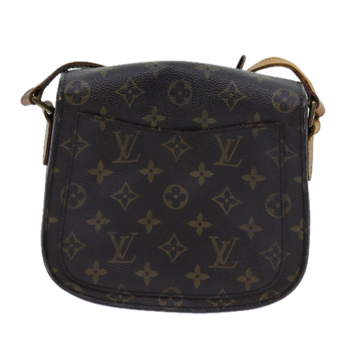 LOUIS VUITTON Monogram Saint Cloud MM Shoulder Bag M51243 LV 71218