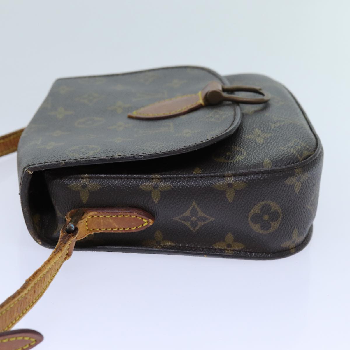 LOUIS VUITTON Monogram Saint Cloud MM Shoulder Bag M51243 LV 71218