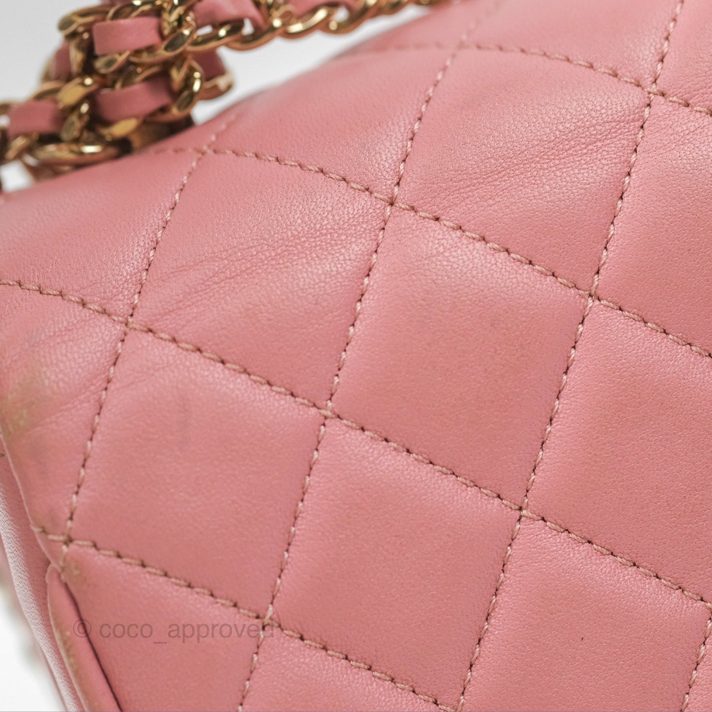 Chanel Citizen Chic Flap Bag Pink Lambskin Gold Hardware