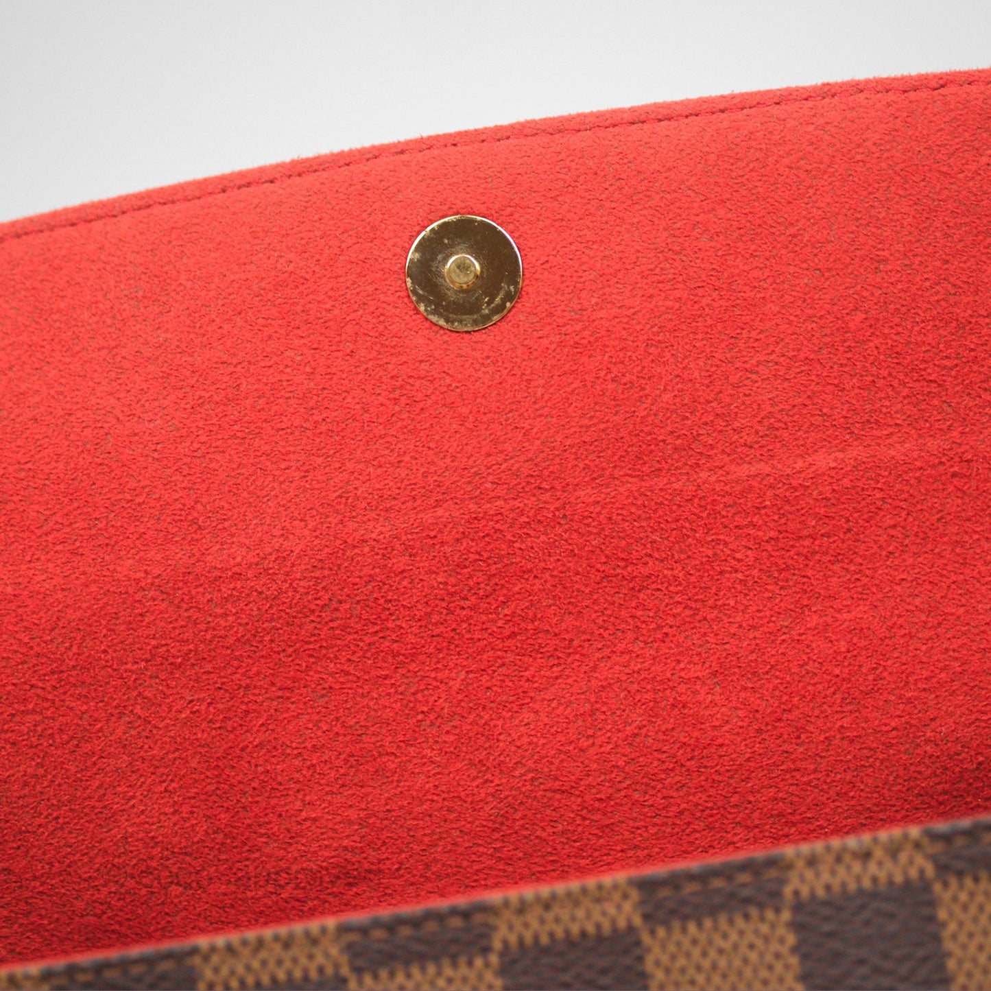 Louis Vuitton Damier Decorator Ebene Shoulder Bag