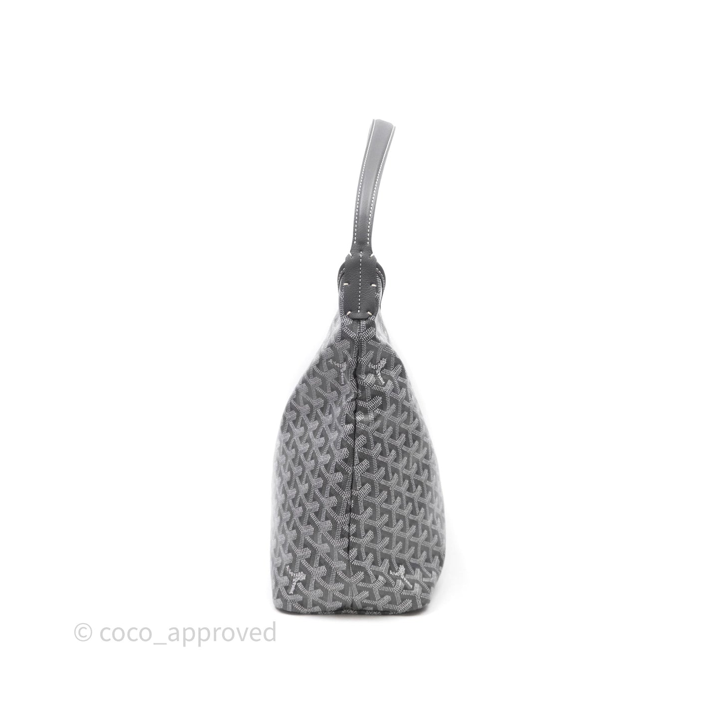 Goyard Bohème Hobo Bag Grey Goyardine Canvas