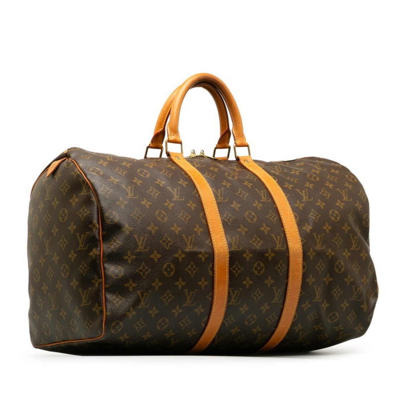Louis Vuitton Keepall 50  Canvas Travel Bag ()