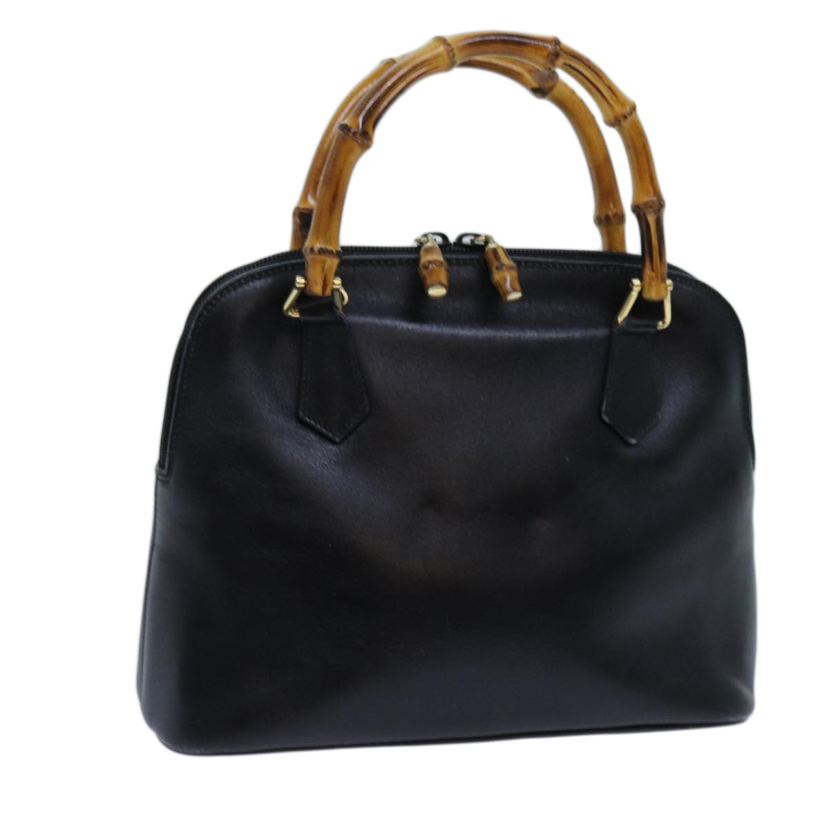 Luxury Gucci Trending 2025 Bamboo Hand Bag Leather Black  71309