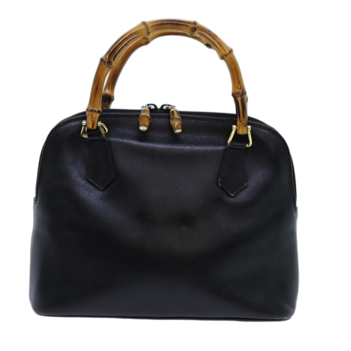 Luxury Gucci Trending 2025 Bamboo Hand Bag Leather Black  71309