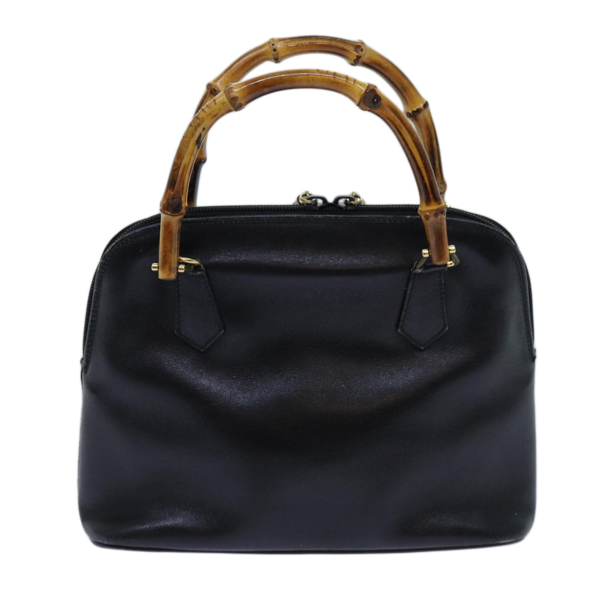 Luxury Gucci Trending 2025 Bamboo Hand Bag Leather Black  71309