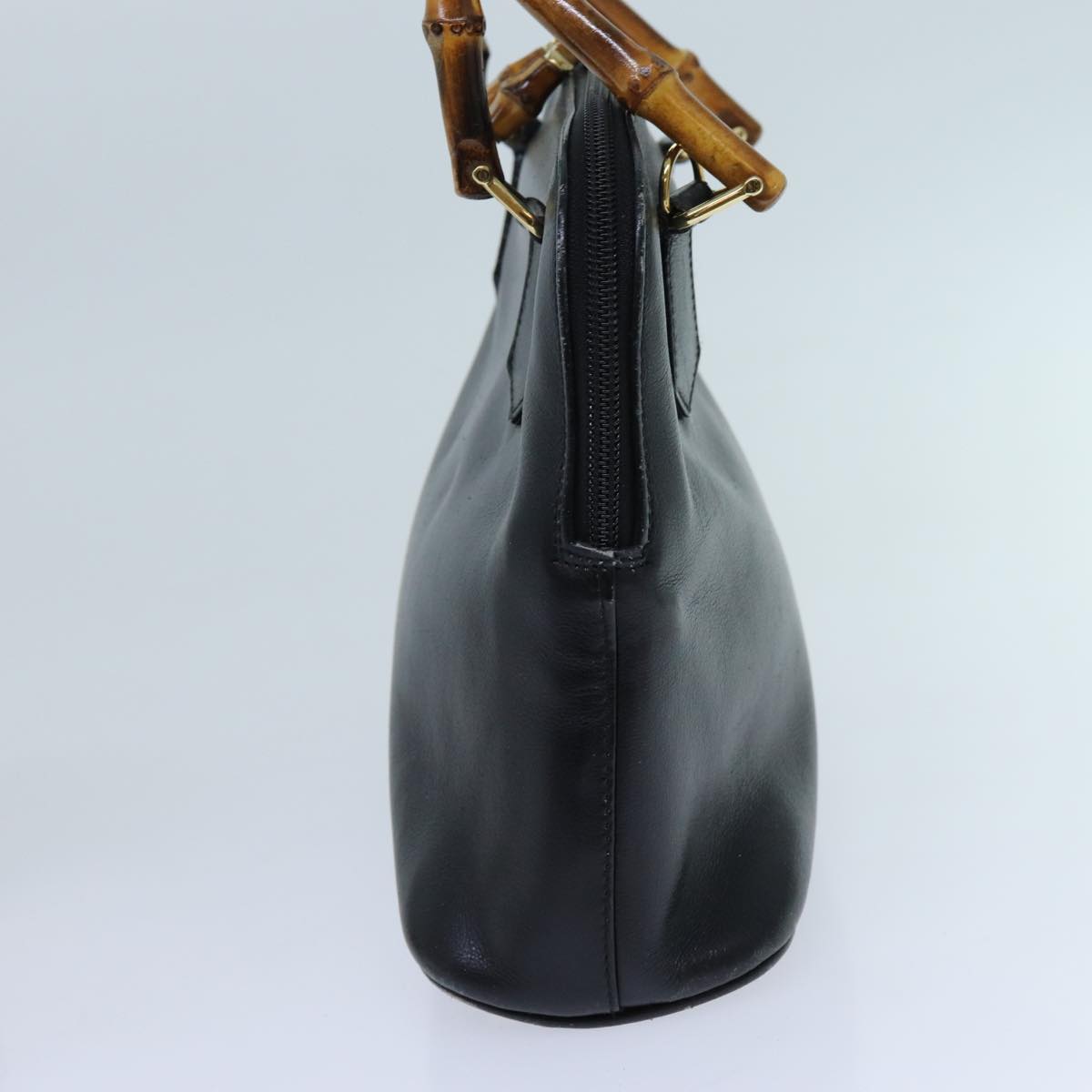 Luxury Gucci Trending 2025 Bamboo Hand Bag Leather Black  71309