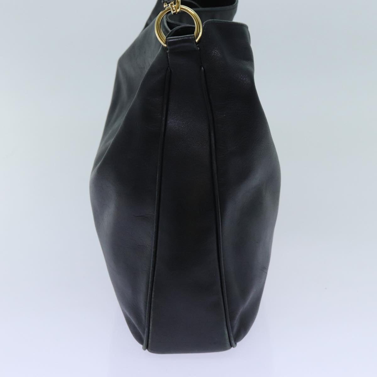 Luxury Gucci Trending 2025 Bamboo Shoulder Bag Leather 2way Black  71317