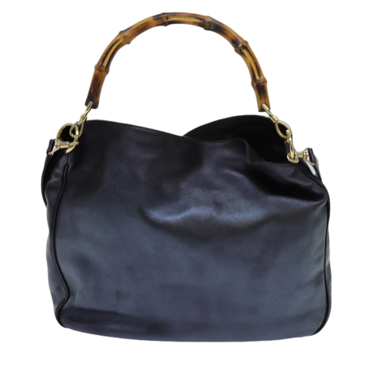 Luxury Gucci Trending 2025 Bamboo Shoulder Bag Leather 2way Brown  71318