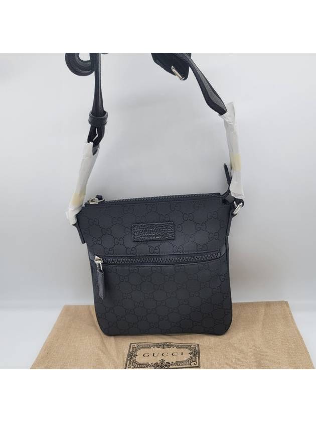 Luxury Gucci Trending 2025 Micro GG Ssima Canvas Messenger Bag Black