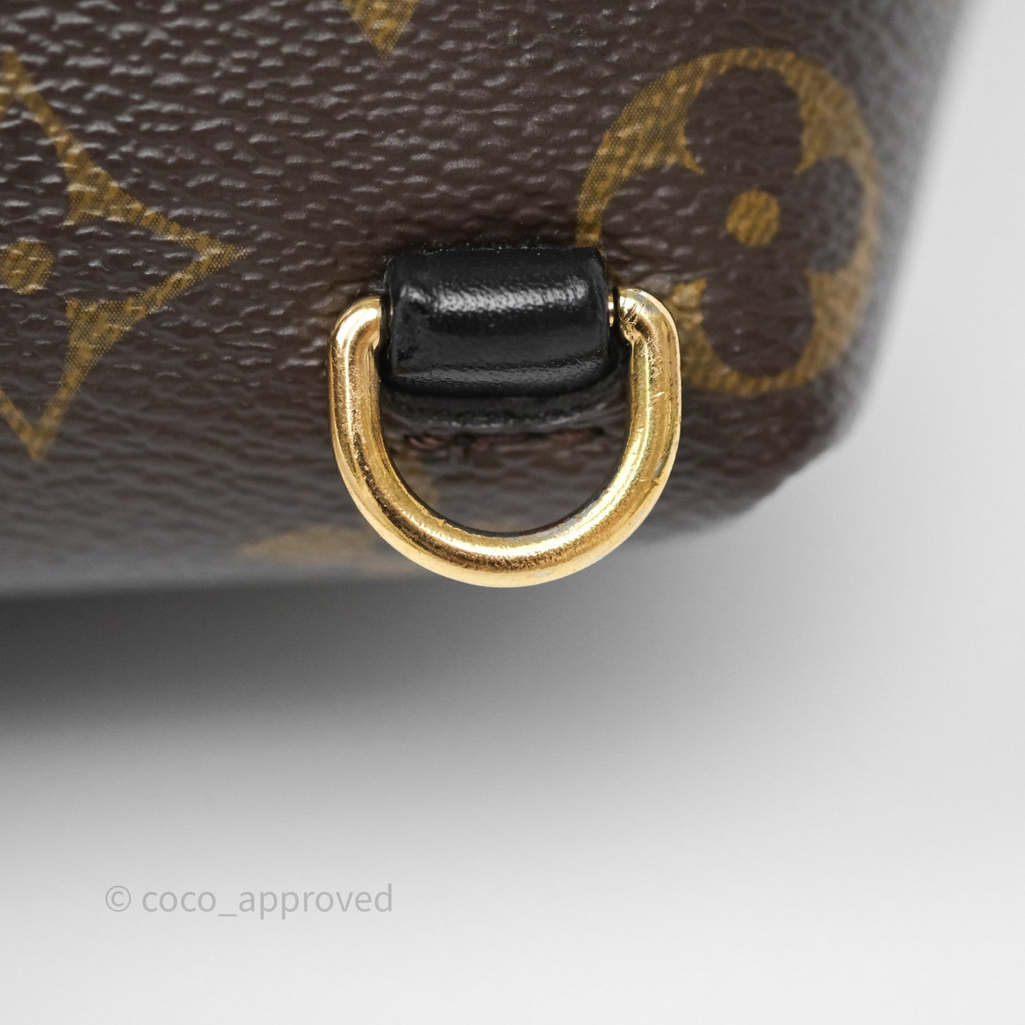 Louis Vuitton Montsouris BB Backpack Black Monogram Canvas