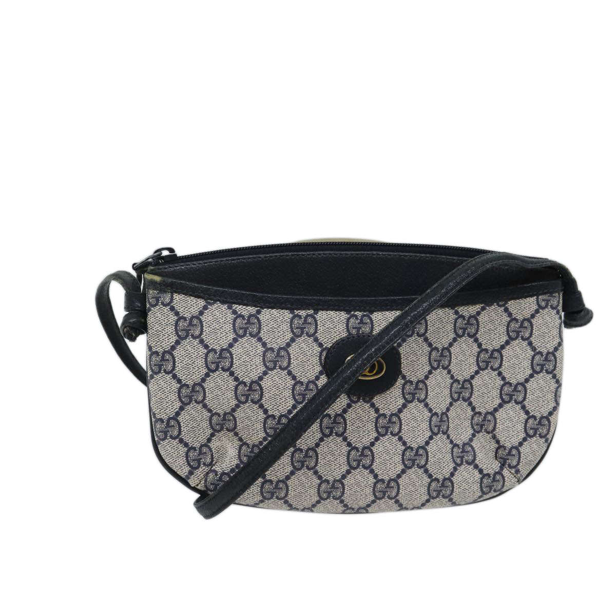 Luxury Gucci Trending 2025 GG Canvas Shoulder Bag PVC Navy 904 02 020  71429