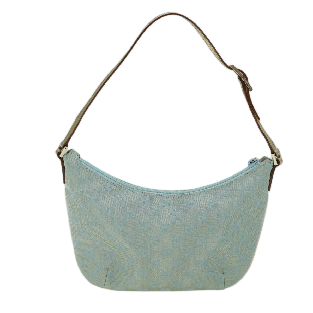 Luxury Gucci Trending 2025 GG Canvas Shoulder Bag Light Blue 005 0813 3444  71431
