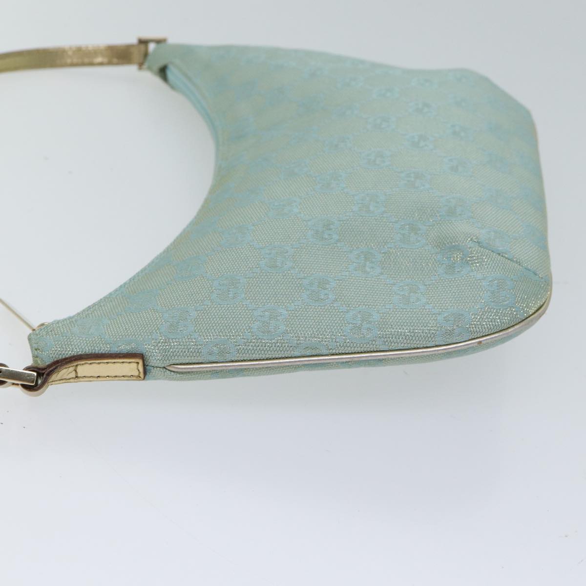 Luxury Gucci Trending 2025 GG Canvas Shoulder Bag Light Blue 005 0813 3444  71431