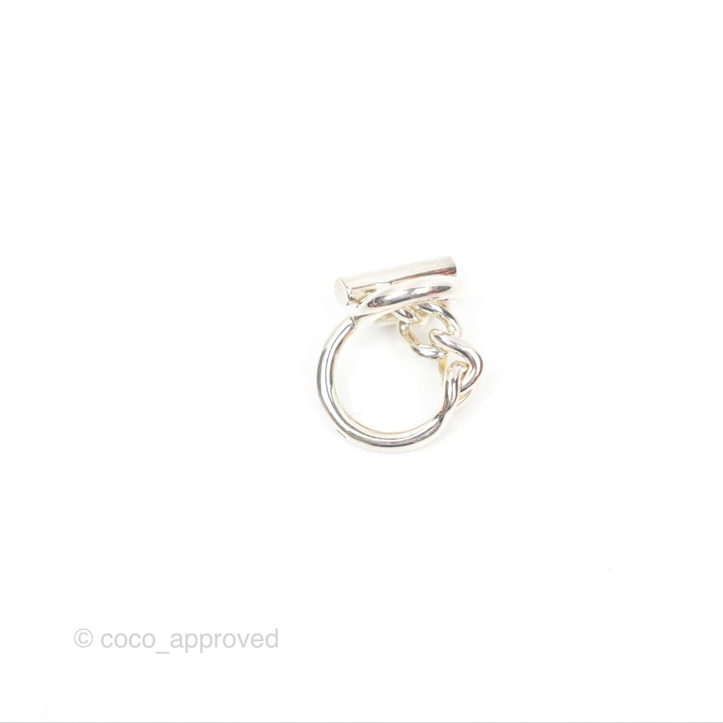 Hermès Echappee Ring GM Sterling Silver