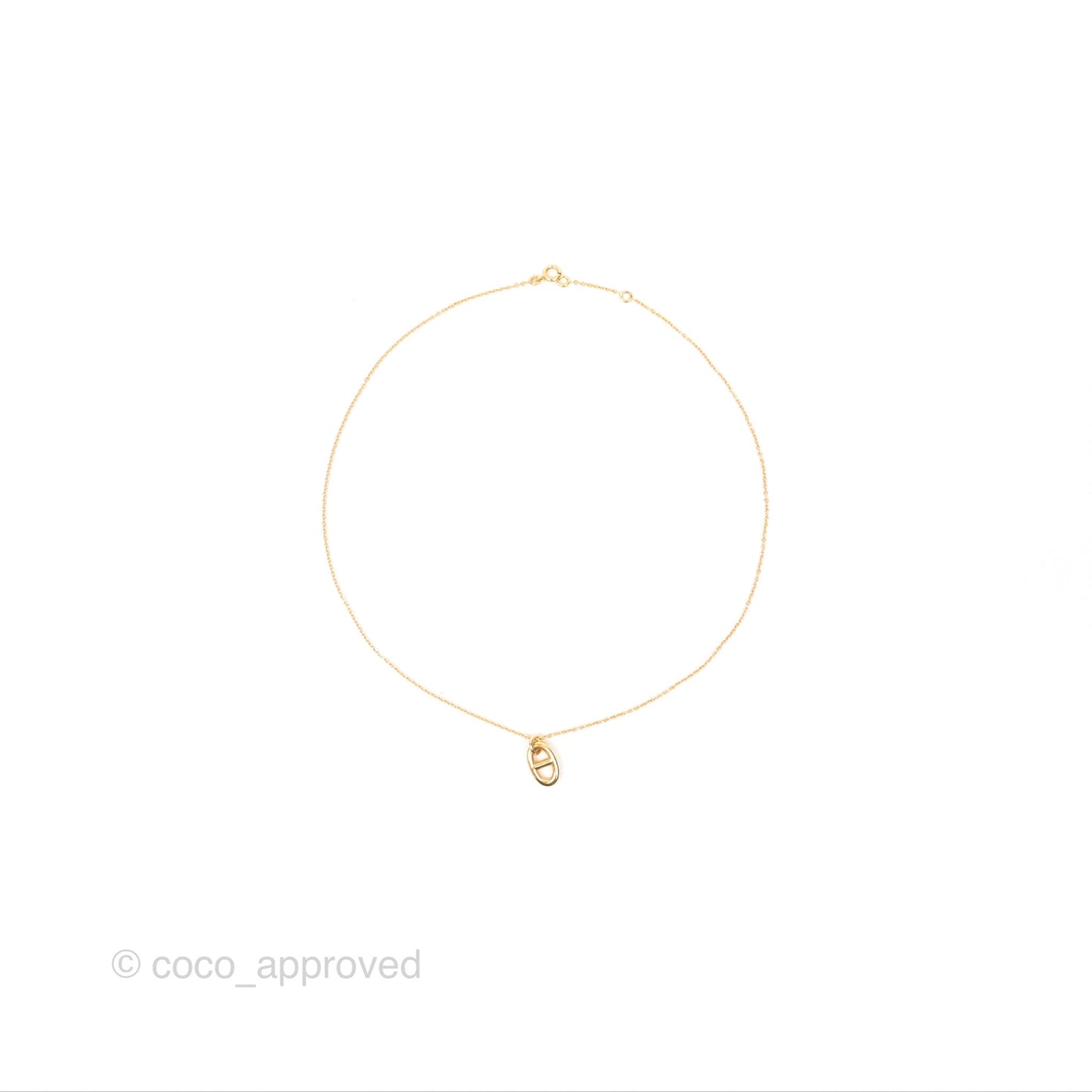 Hermès Farandole Pendant Small Model Gold