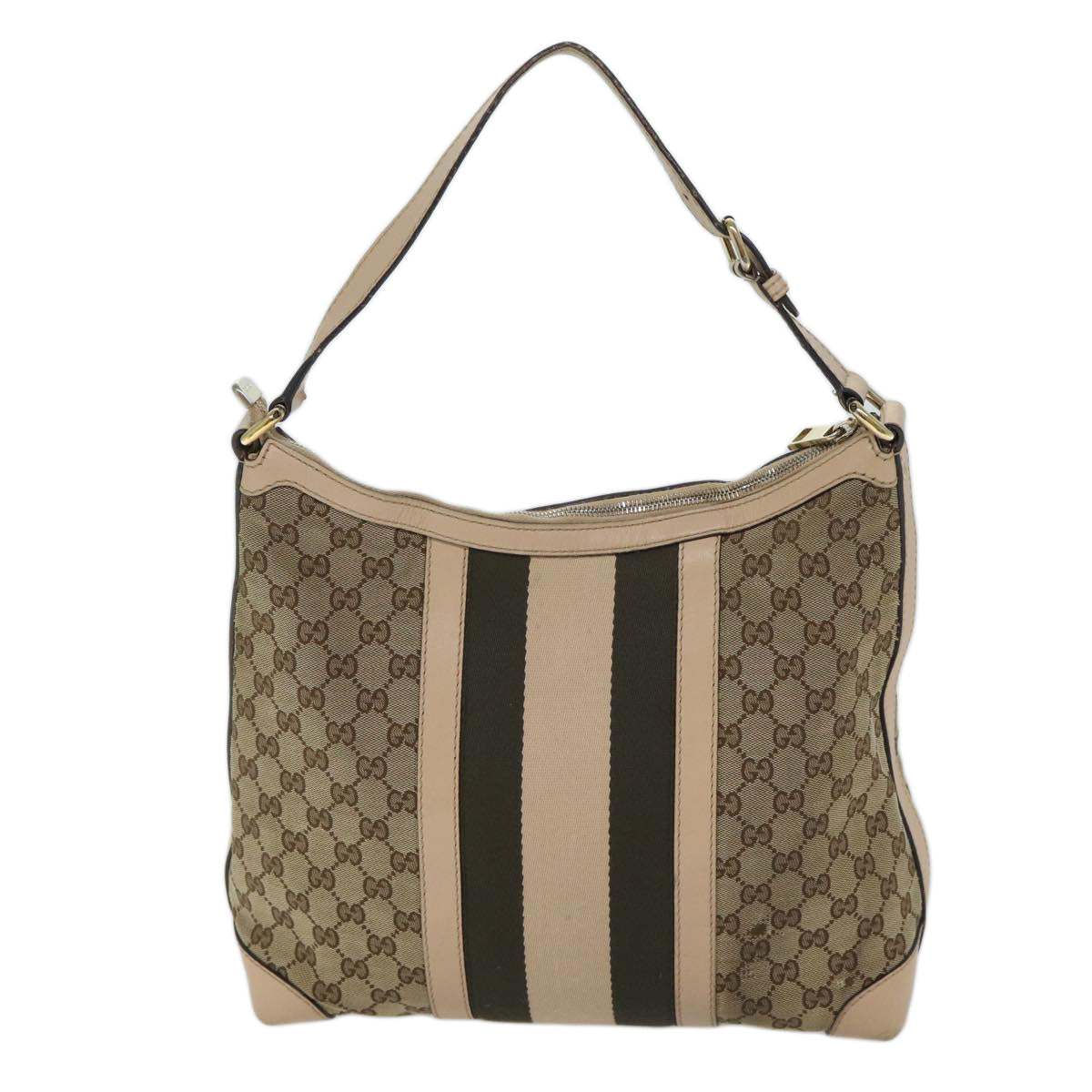 Luxury Gucci Trending 2025 GG Canvas Shoulder Bag Beige 257084  71510