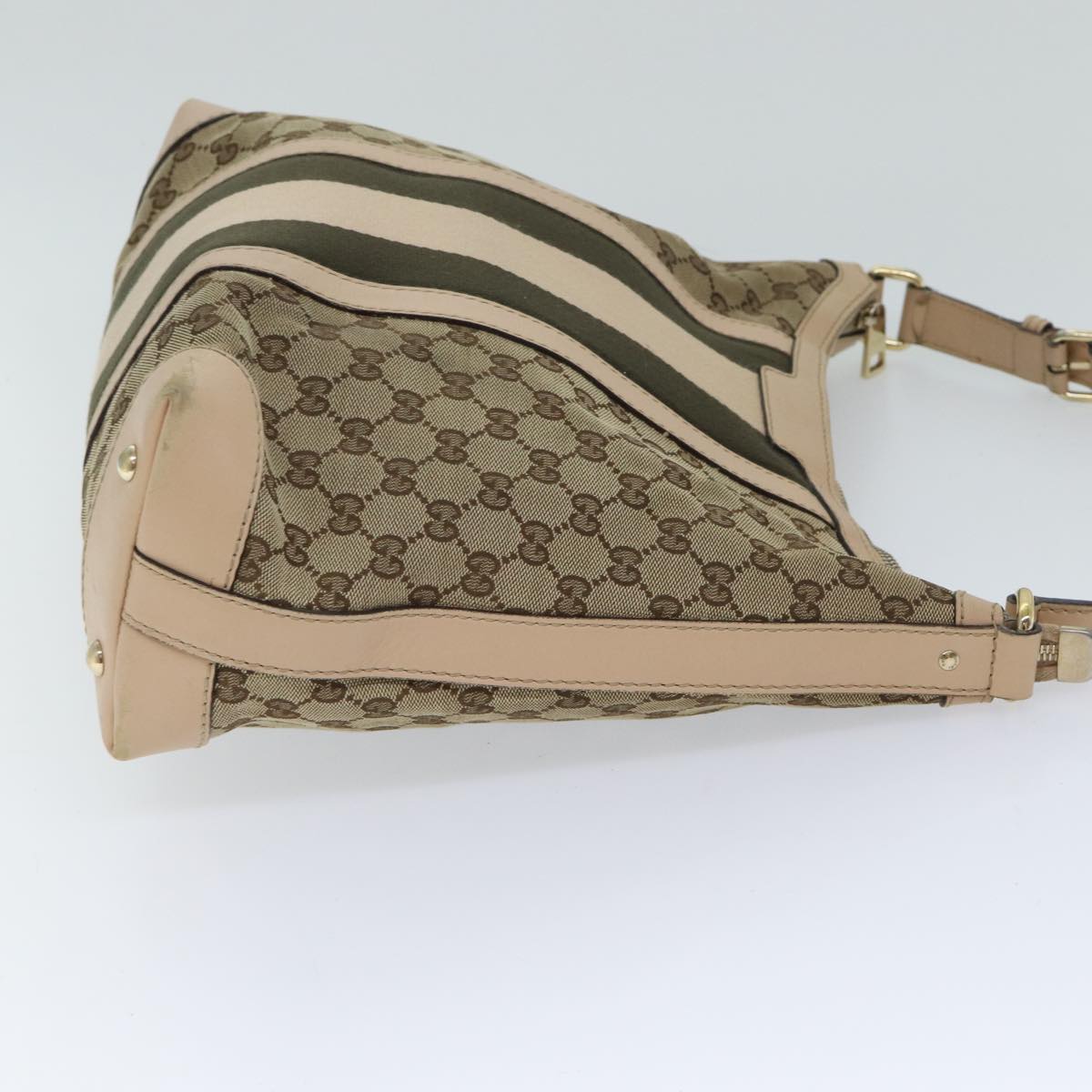 Luxury Gucci Trending 2025 GG Canvas Shoulder Bag Beige 257084  71510