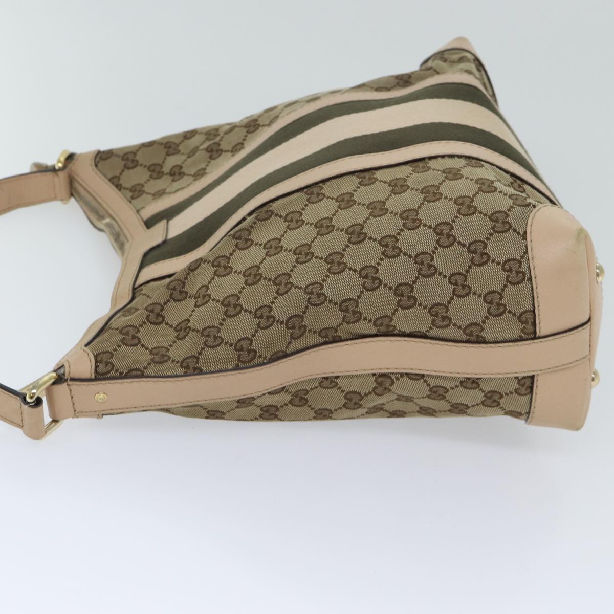 Luxury Gucci Trending 2025 GG Canvas Shoulder Bag Beige 257084  71510