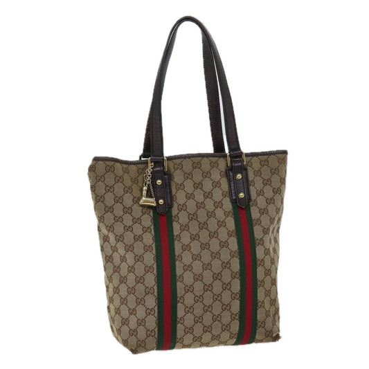 Luxury Gucci Trending 2025 GG Canvas Web Sherry Line Hand Bag Beige Red Green 162899  71515