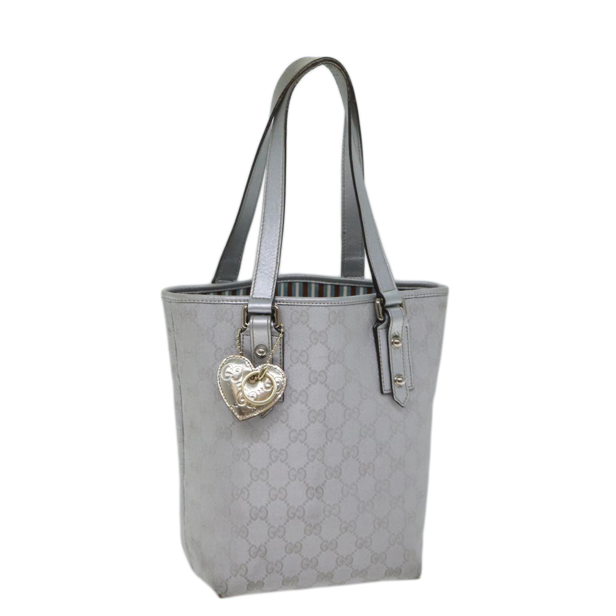 Luxury Gucci Trending 2025 GG Canvas Hand Bag Silver 257250  71517